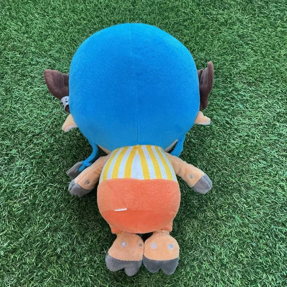 One Piece Tony Tony Chopper Plush 11” Blue Hat Anime Character Stuffed Toy